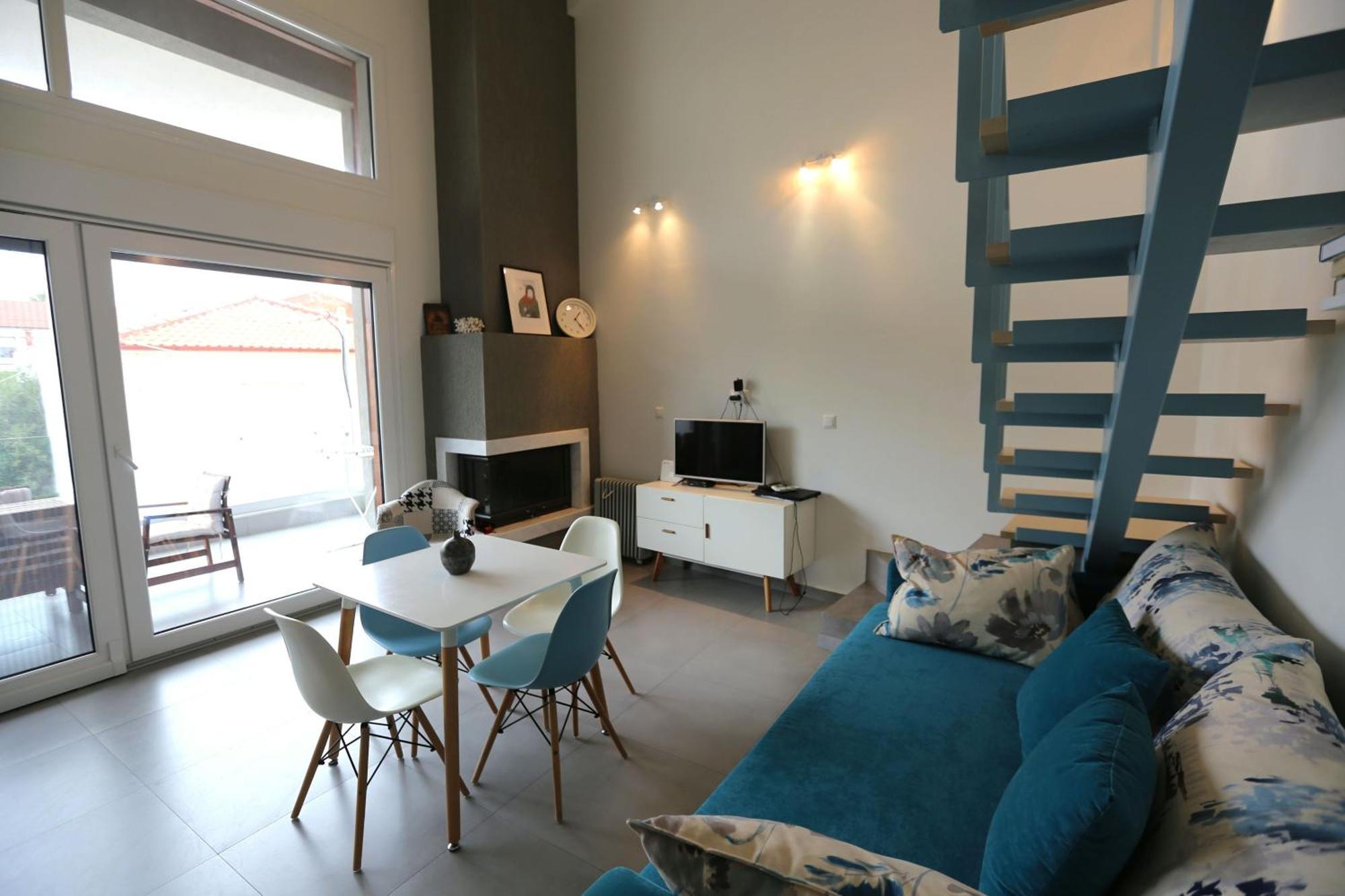 פפקוהורי Aleksia Seaside Deluxe Apartment מראה חיצוני תמונה